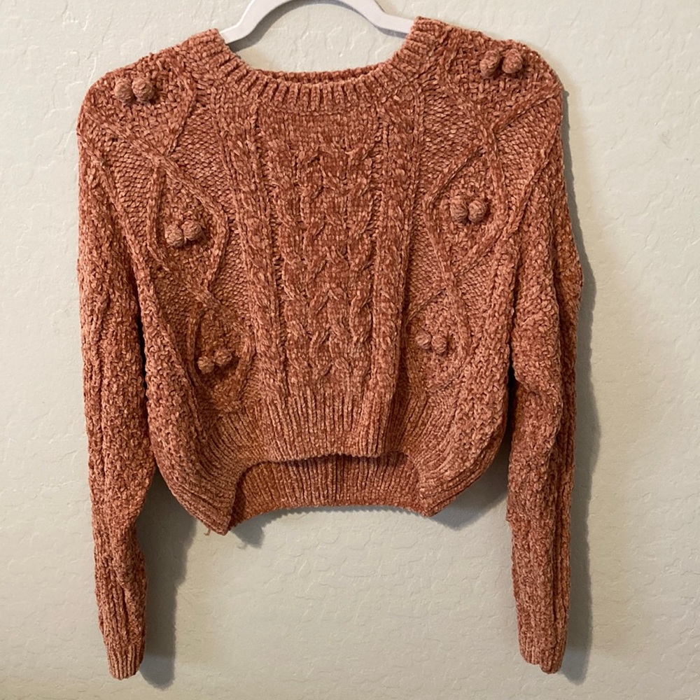 Pink sweater